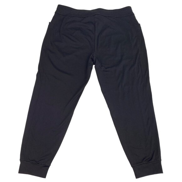 32 Degrees Heat Mens Jogger Pants Drawstring Athletic XL Black Polyester Spandex - Picture 2 of 7